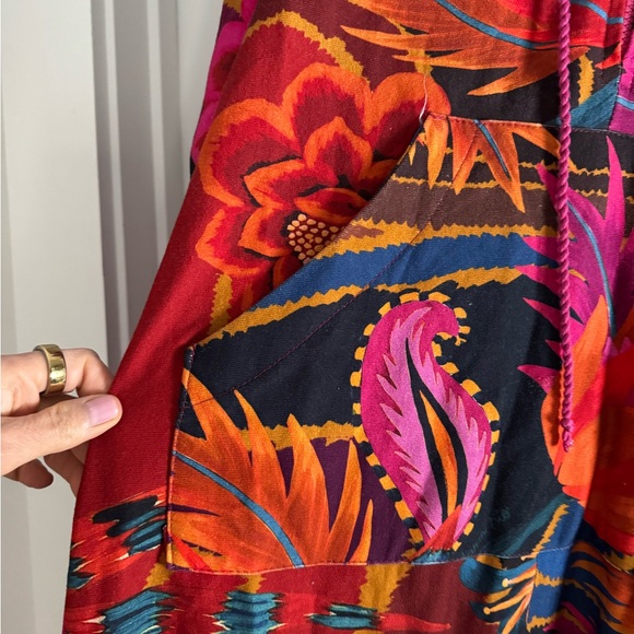 FARM Rio Vibrant Floral Maxi Dress - Red, Pink, Blue, Orange - Picture 3 of 7